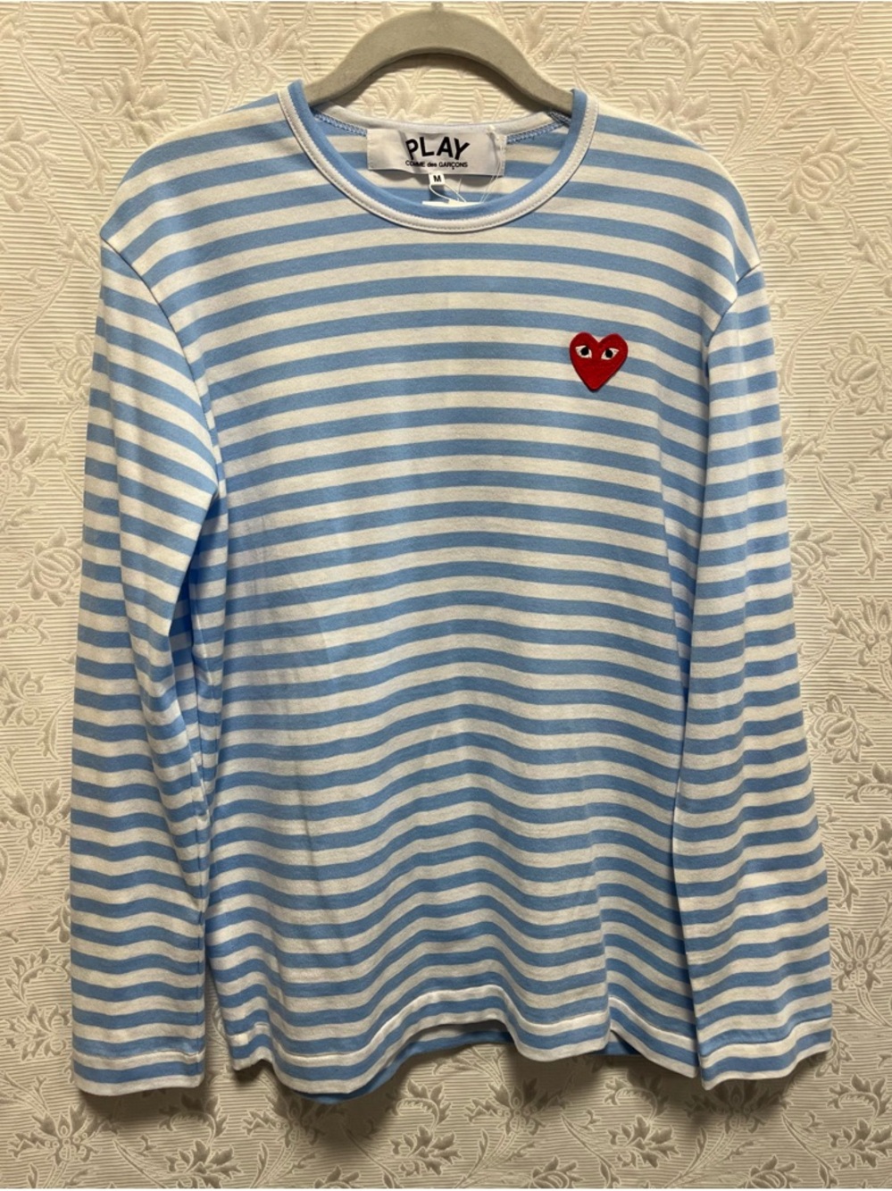 NWT Comme des Garcons PLAY Long Sleeve